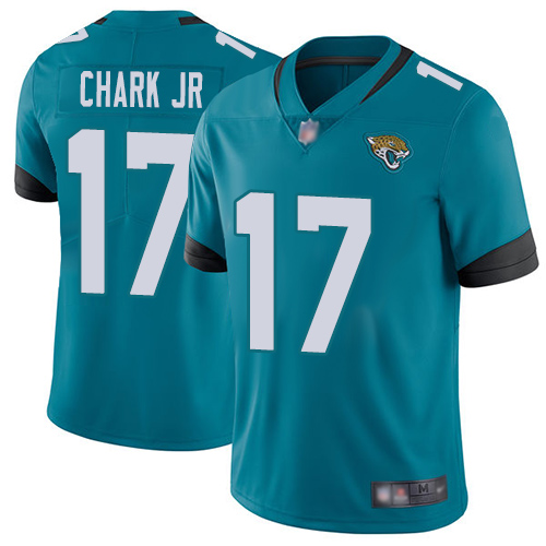 Jacksonville Jaguars #17 DJ Chark Jr Teal Green Alternate Youth Stitched NFL Vapor Untouchable Limited Jersey->youth nfl jersey->Youth Jersey
